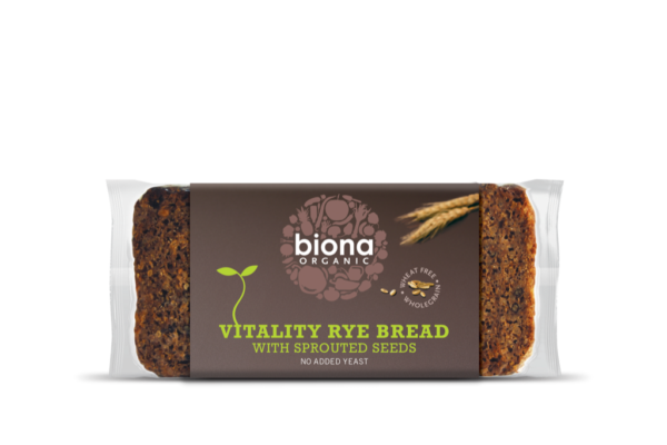 Biona Vitality Rye Bread with Sprouted Seeda