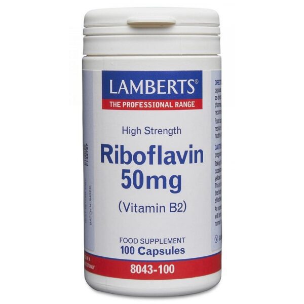 RIBOFLAVIN 50mg (Vitamin B2)