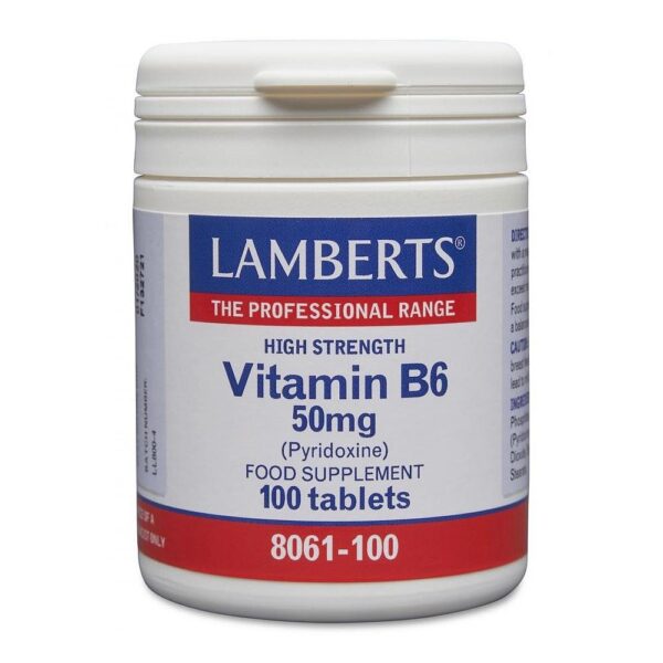 VITAMIN B6 50mg (Pyridoxine)