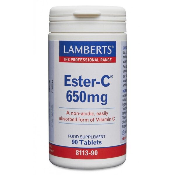 ESTER-C 650mg 90 Tablets