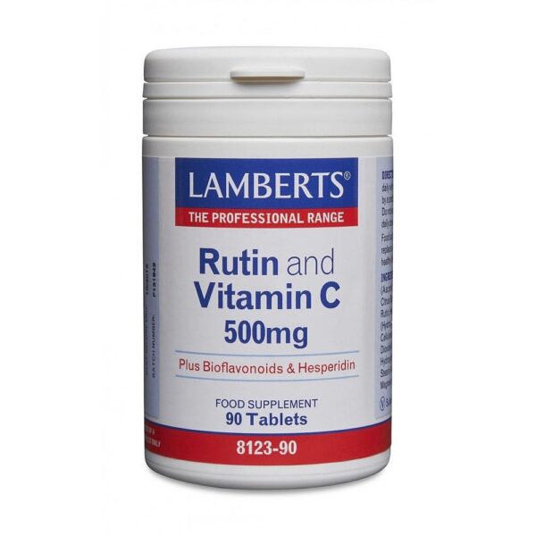 RUTIN & VITAMIN C 500mg + BIOFLAVONOIDS