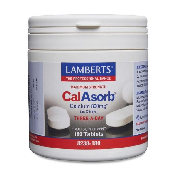 CalAsorb- Calcium 800mg Lamberts