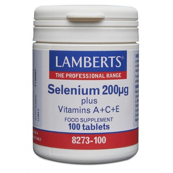 Selenium 200µg 100Tablets Lamberts