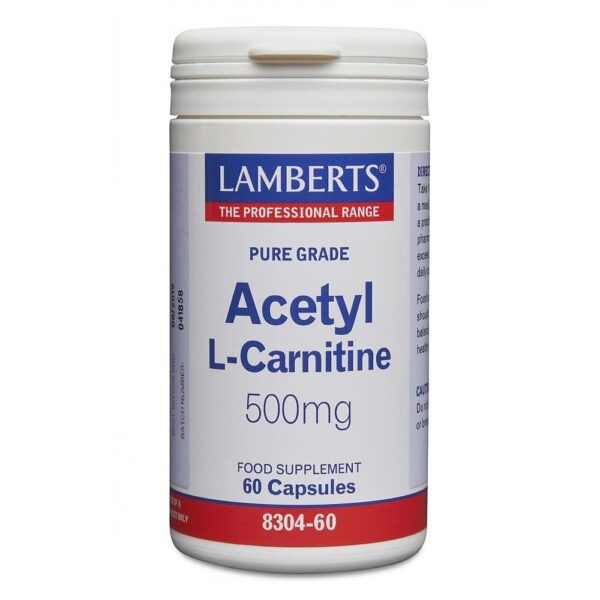 ACETYL L-CARNITINE (ALCAR) 500mg