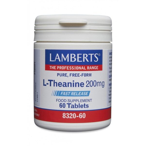 L-Theanine 200mg 60Tablets Lamberts