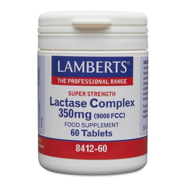Lactase Complex 350mg 60Tablets Lamberts