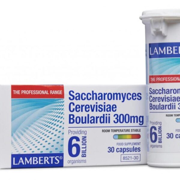 Saccharomyces Boulardii 300mg Lamberts