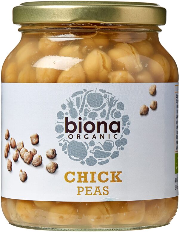 Biona organic chickpeas 350g