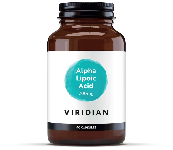 Alpha Lipoic Acid 200mg Viridian 90