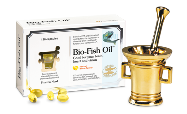 Bio Fish Oil in Fish Gelatine Pharma Nord
