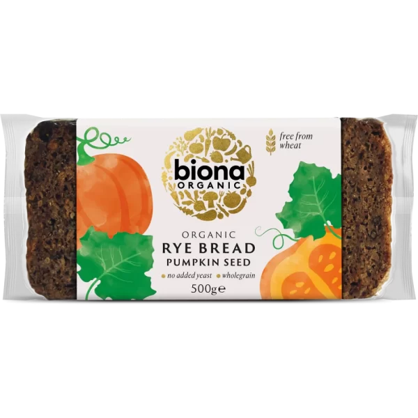 Biona Rye Bread Pumpkin Seed