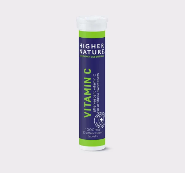 Effervescent Vitamin C Higher Nature