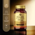 Folate (Metafolin) 400mcg