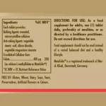 Folate (Metafolin) 400mcg 2