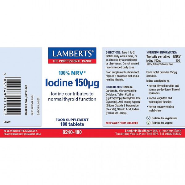 Iodine 150µg