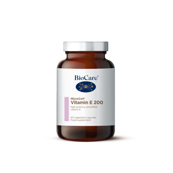 MicroCell Vitamin E 200 60’s BioCare