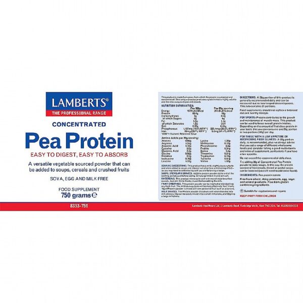 Pea Protein (powder) 1