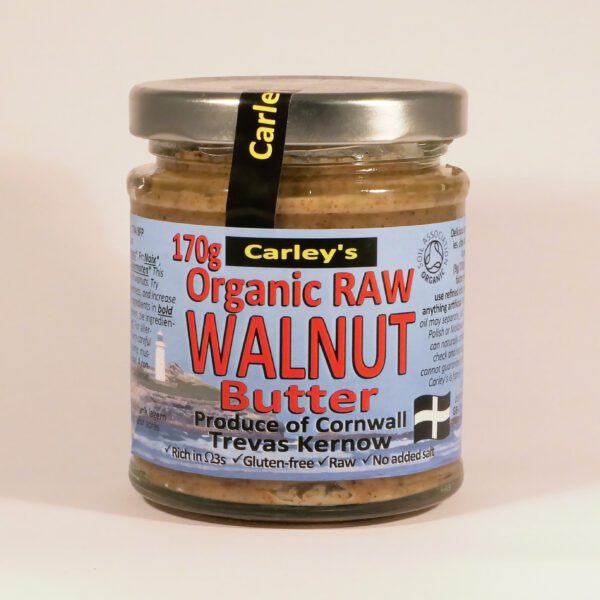 Carley’s Organic Raw Walnut Butter 170g