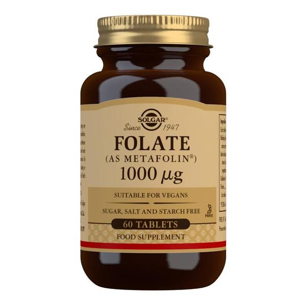 Folate (as Metafolin) 1000 mcg Tablets
