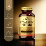 Vitamin C 500 mg 100 Vegetable Capsules 1
