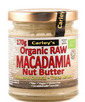 Carley's Organic Raw Macadamia Nut Butter
