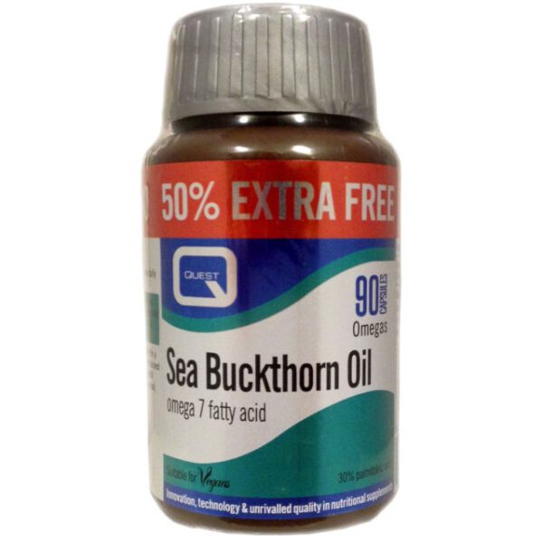Sea Buckthorn Oil 500mg 90Capsules Quest
