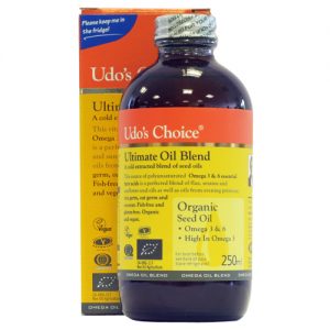 Udo's Choice Ultimate Oil Blend 250ml ORGANIC