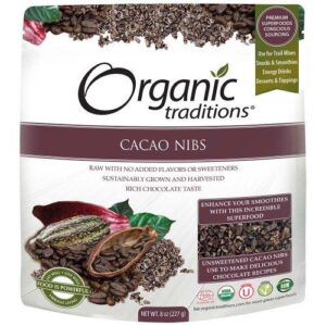 Cacao Nibs 200g Organic Traditions