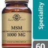 MSM 1000mg Tablets Solgar