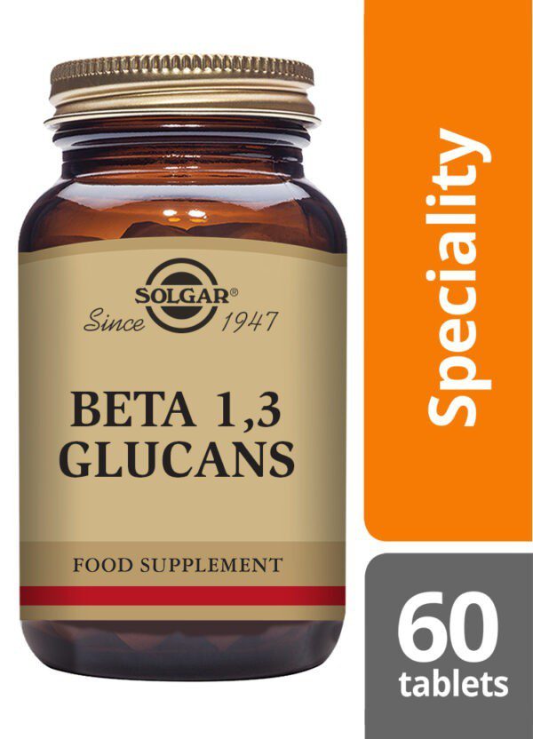 Beta Glucans1 & 3 60Tablets Solgar
