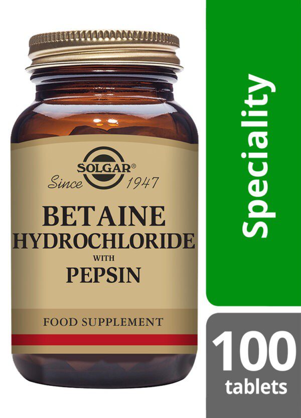 Betaine Hydrochloride with Pepsin Tabs