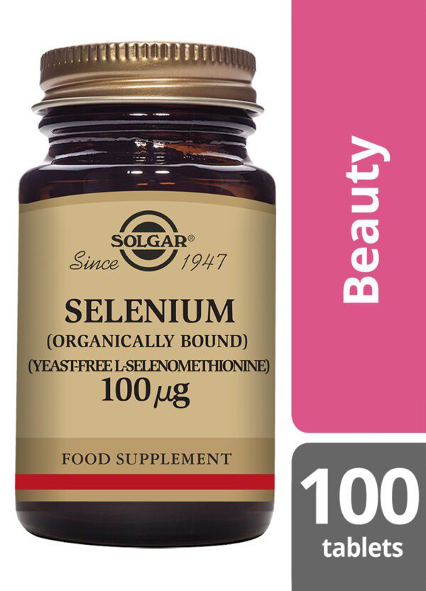 Selenium 100ug (Yeast Free) Solgar