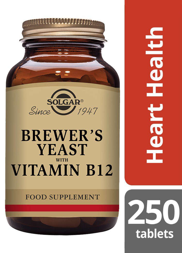 Brewer Yeast with Vitamin B12 250Tabs Natural Balance, since 1993