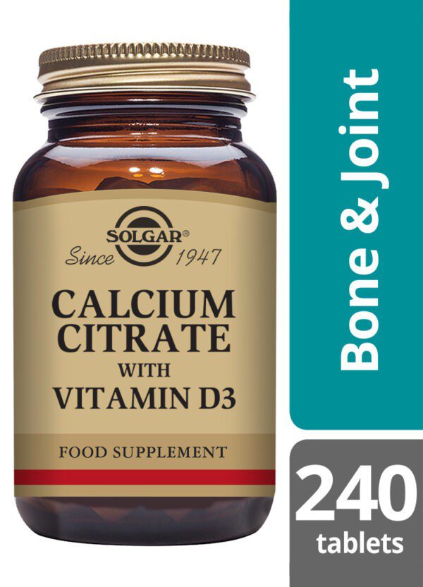 Calcium Citrate with Vitamin D3 Tabs