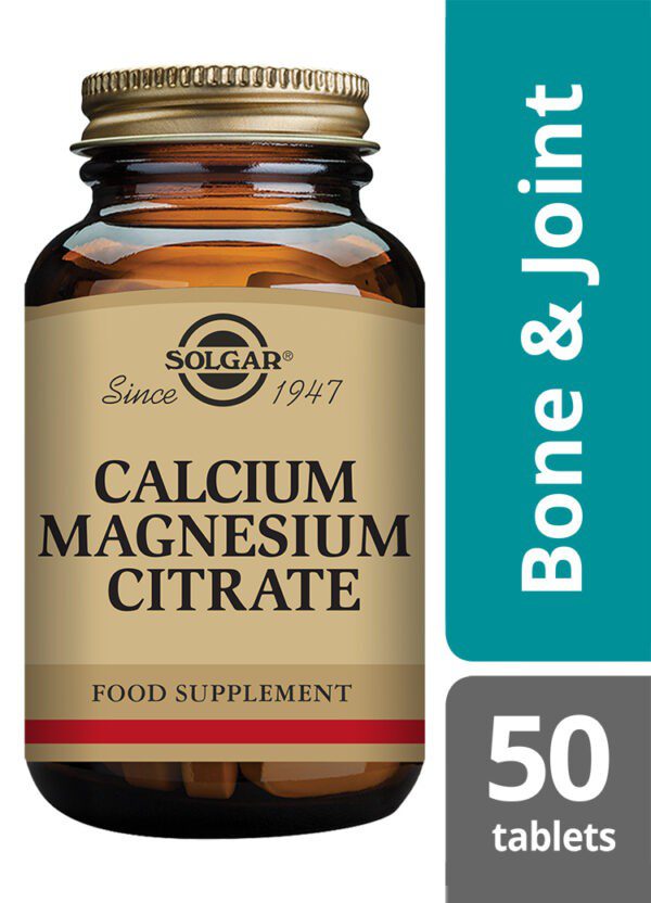 Calcium Magnesium Citrate Tablets Solgar