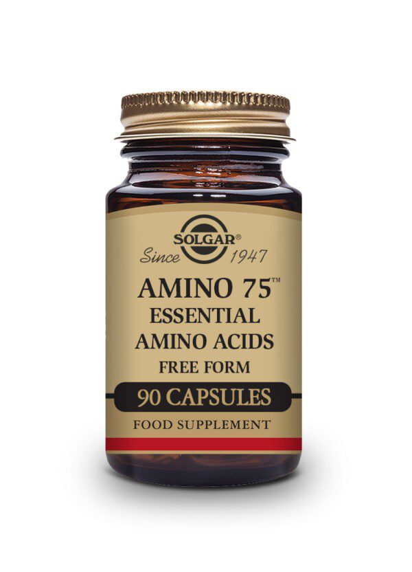 Amino 75 Essential Amino Acids Vegetable Capsules solgar