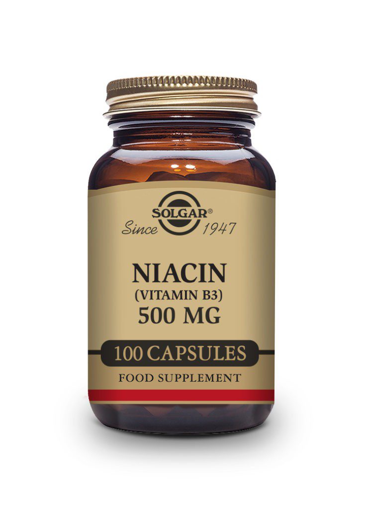 Niacin 500mg (Vitamin B3) Vege Capsules - Natural Balance, Since 1993