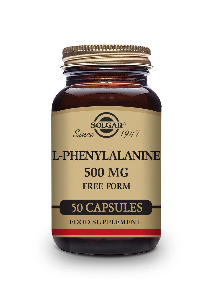 L Phenylalanine 500mg Solgar Natural Balance Since 1993