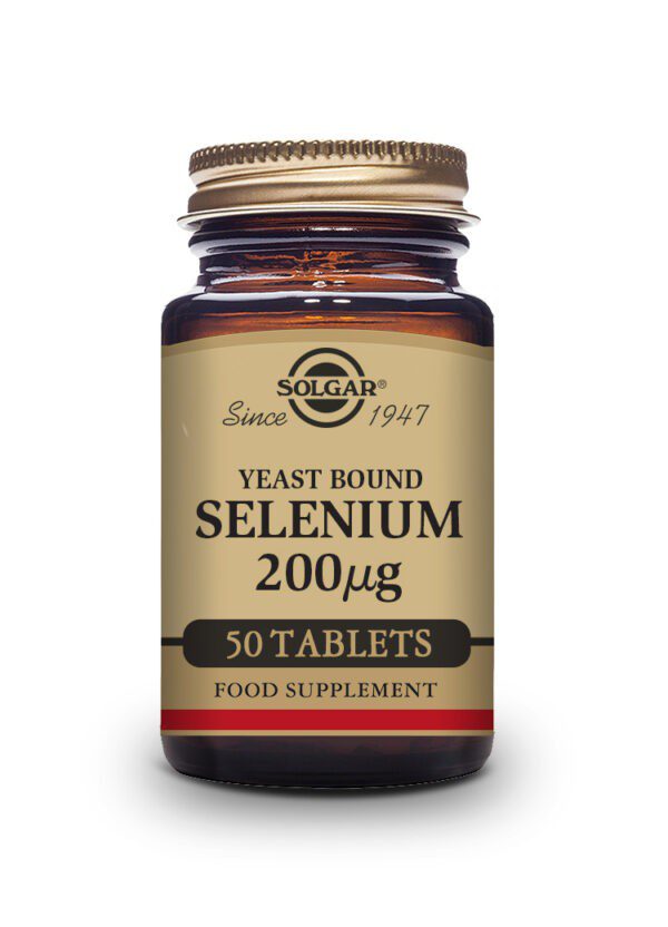 Selenium 200 µg Tabs (Yeast Bound)