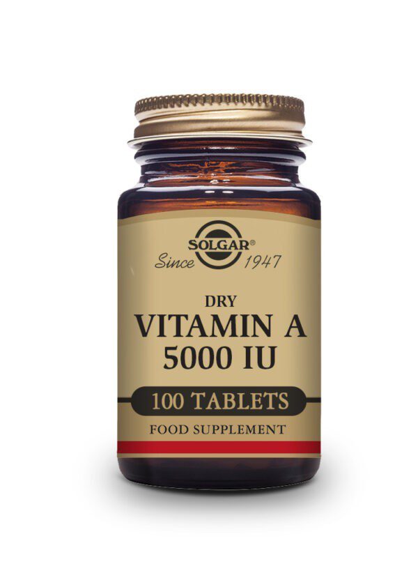 Dry Vitamin A 5000 IU (1502 µg) Tabs