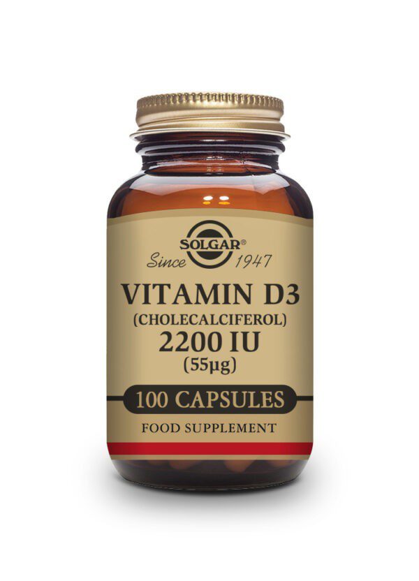 Vitamin D3 (Cholecalciferol) 2200 IU (55ug) V