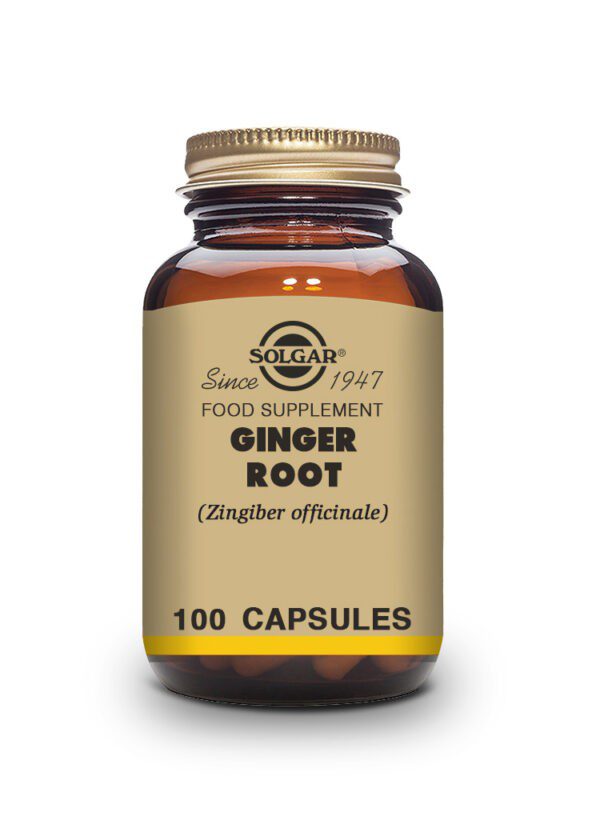 Ginger Root Powder 100Capsules Solgar