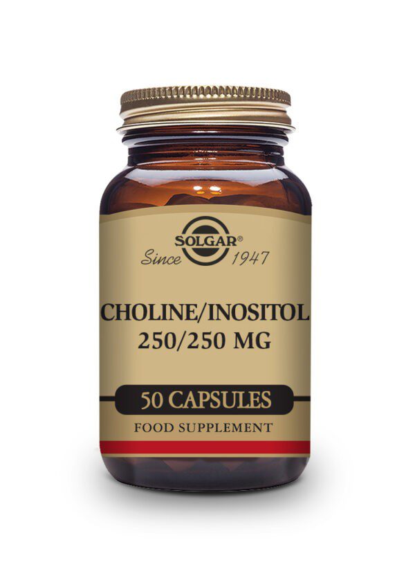 Choline 250 mg / Inositol 250 mg Solgar