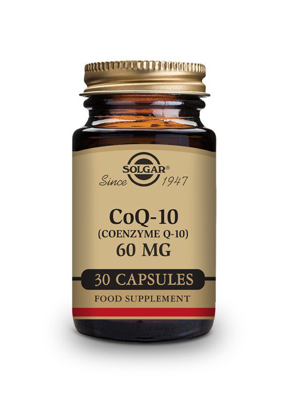 CoQ-10 60 mg Vegetable Capsules Solgar