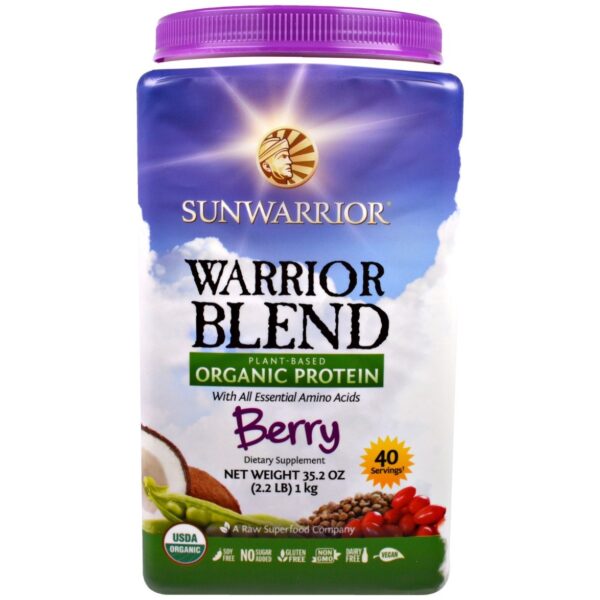 Warrior Blend Organic Protein Berry
