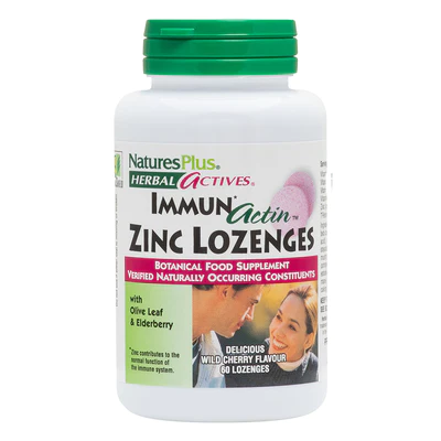 Zinc Lozenges Nature's Plus 60 Tablets