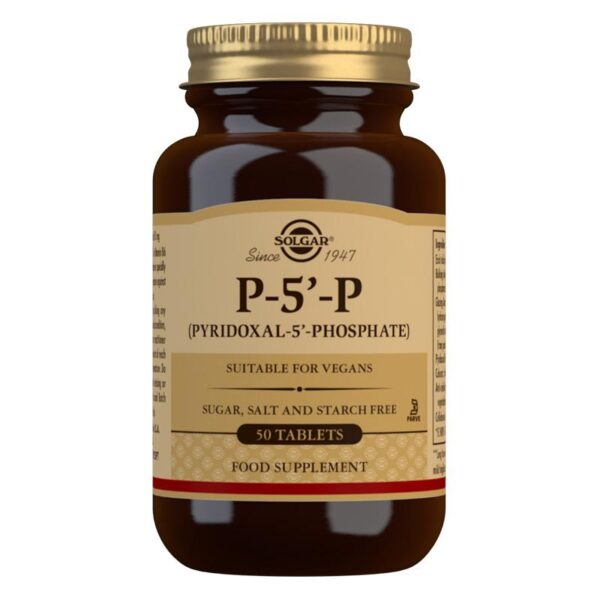 P-5'-P (Pyridoxal-5'-Phosphate) 50 Tablets