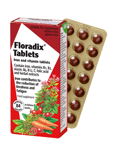 Floradix Iron 84 Tablets Floradix