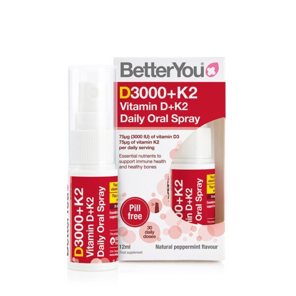 D3000+K2 Vitamin Oral Spray Better You