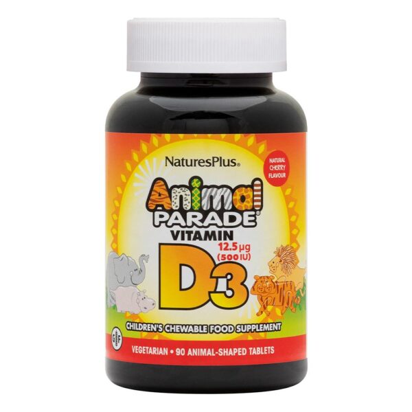 Animal Parade Vitamin D3 500IU Chewables